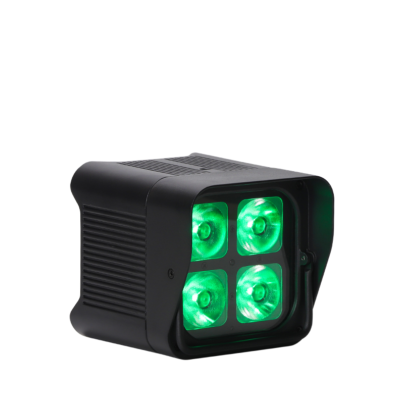 Outdoor Waterproof 4x20w rgbwa uv 6in1 Battery Powered Wifi App Remote DMX Wireless LED Uplight